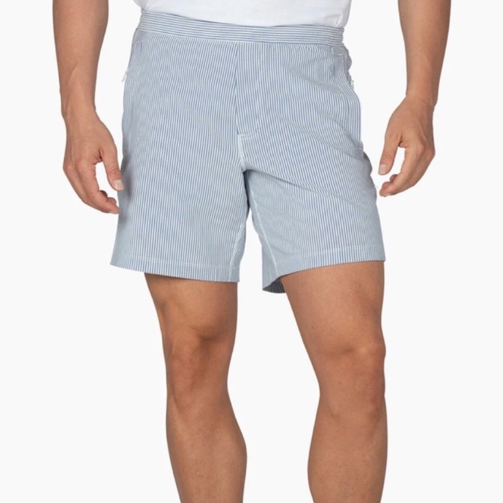 Birdsdogs Flying Wasps Blue and White Gym Shorts